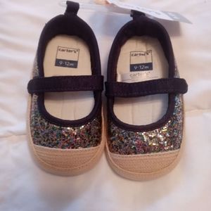 NWT Carters Baby Girls Shoes